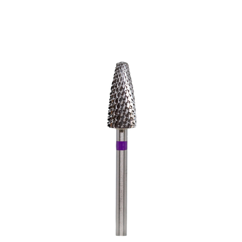 Carbide bit for material removing "Cone" 6mm-Violet