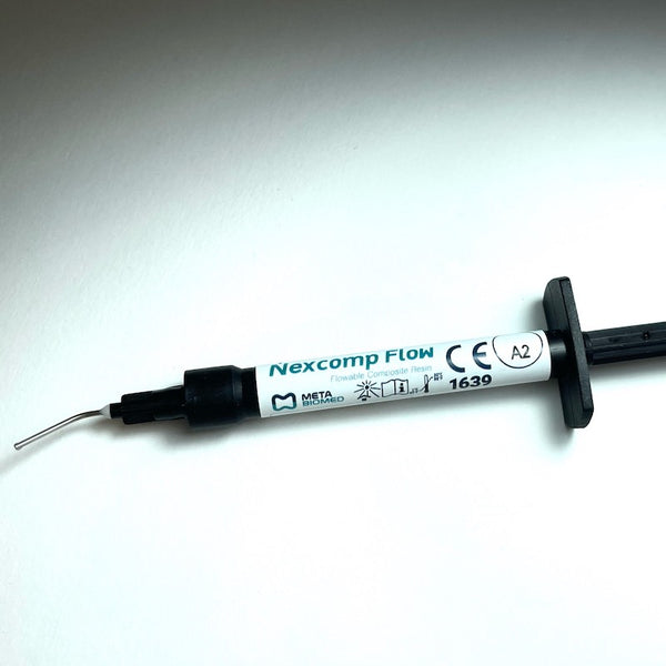 6Pcs Flowable Composite Resin Kit - Nanohybrid T-COM FLOW, A2 Shade - LED Curable For Dental Lab Use
