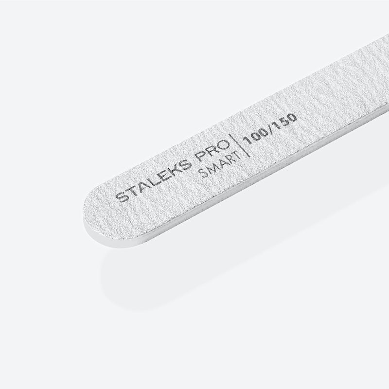 Mineral nail file Staleks Pro Smart, 100/150 grit (straight)